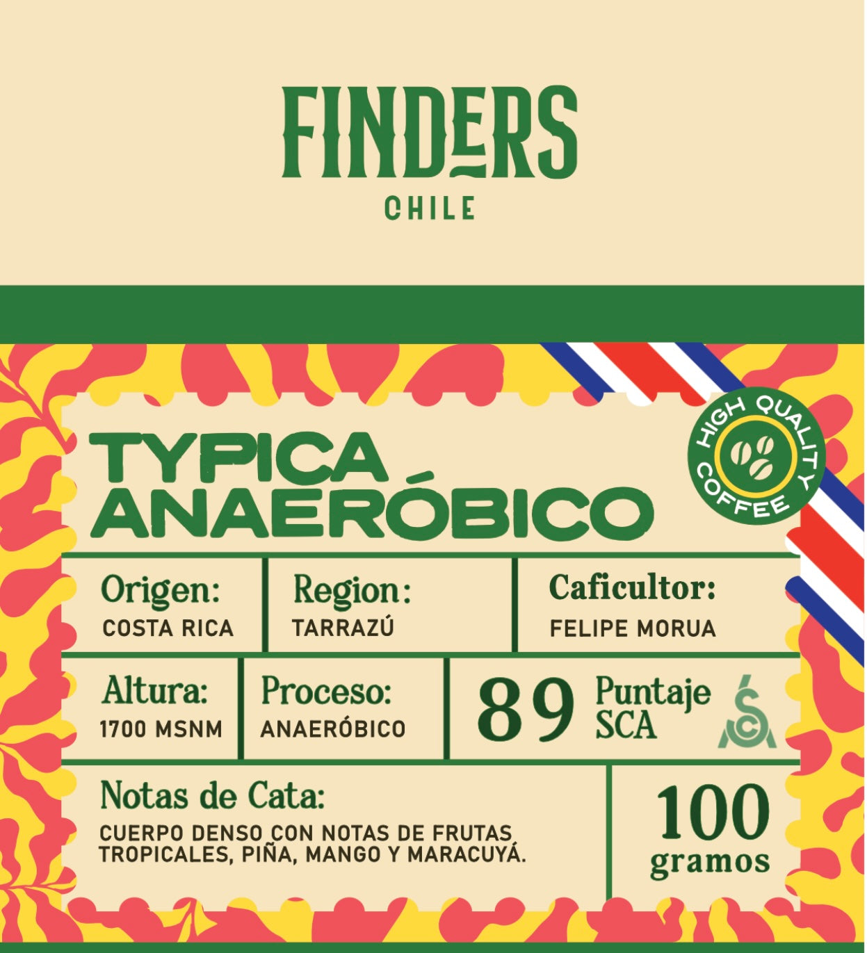 Costa Rica - Microlote - Typica - Anaerobico- Finca La Perla