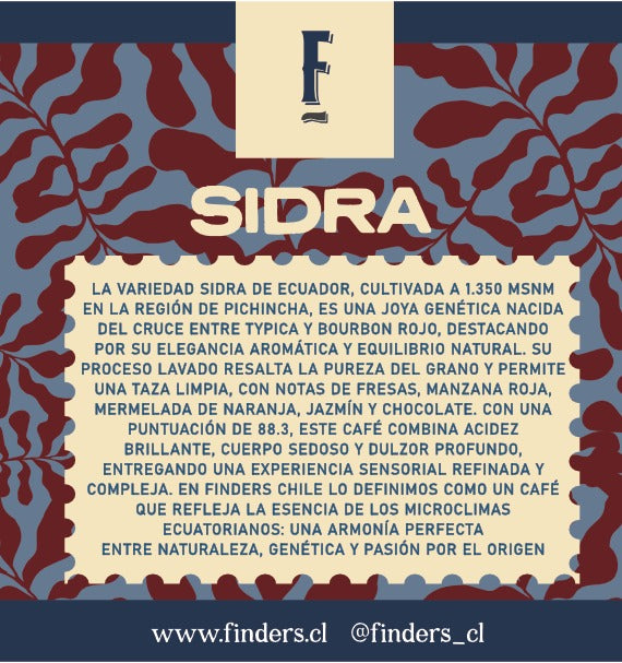 Edicion Limitada - 100 Gramos - Ecuador - Microlote - Sidra - Lavado- Finca La Perla - Pichincha