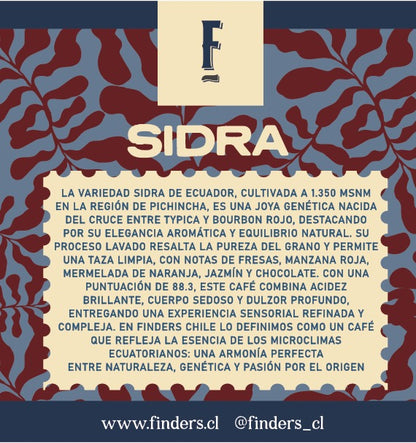 Edicion Limitada - 100 Gramos - Ecuador - Microlote - Sidra - Lavado- Finca La Perla - Pichincha