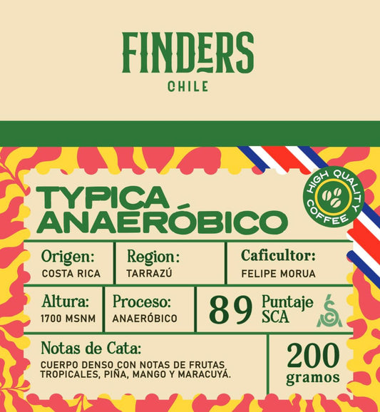 Edicion Limitada - 200 Gramos - Costa Rica - Microlote - Tipica- Anaerobico- Finca La Perla